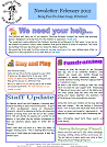 February 2013 Newsletter